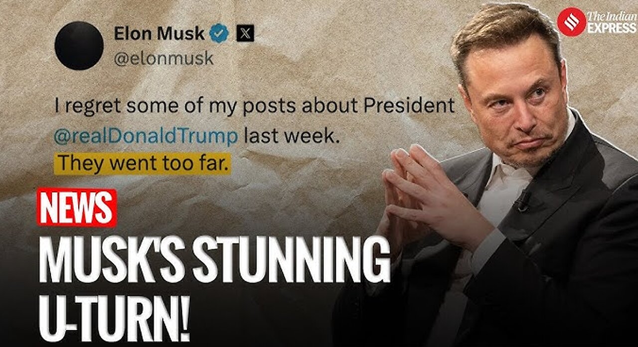 Elon Admits He ‘Went to Far’ After Fiery Trump Feud. ‘I Regret Some of My Posts’