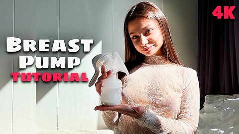 Breastfeeding Pump Tutorial [4K] Breast Pumping Tutorial & Tips with Me