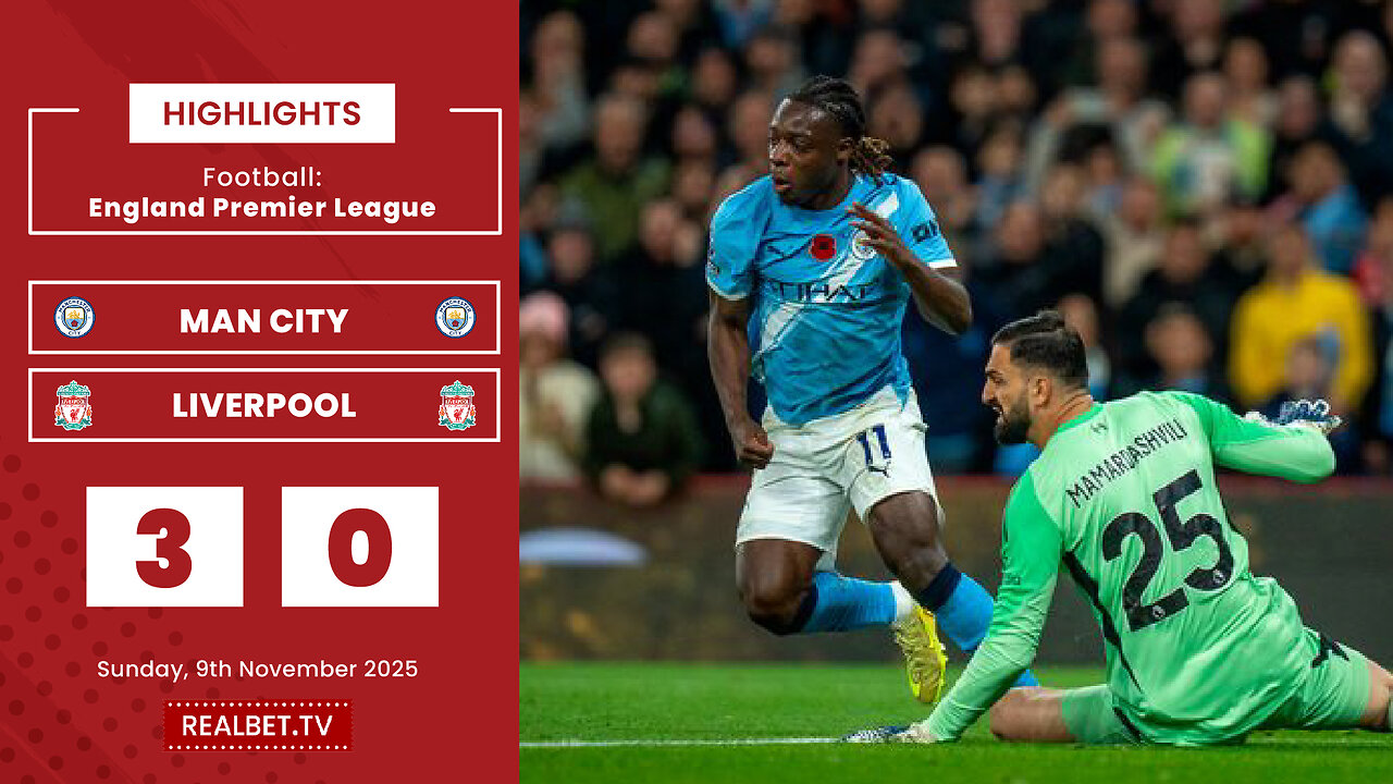 Video Highlight - Manchester City vs Liverpool 3:0
