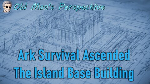 Ark Survival Ascended - The Island (EP15) - Building Our 1st Base - part 1