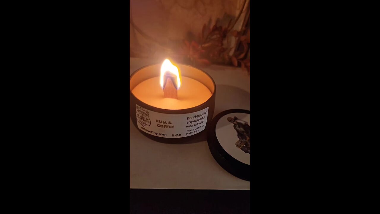 Rum Coffee Candle
