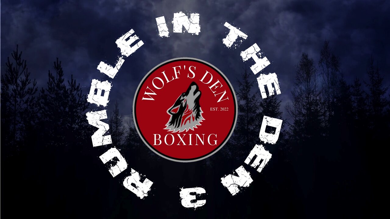 FIRST EVER AMATEUR BOXING EVENT STREAMED ON RUMBLE! BOUGHT TO YOU BY WOLFSDEN BOXING!