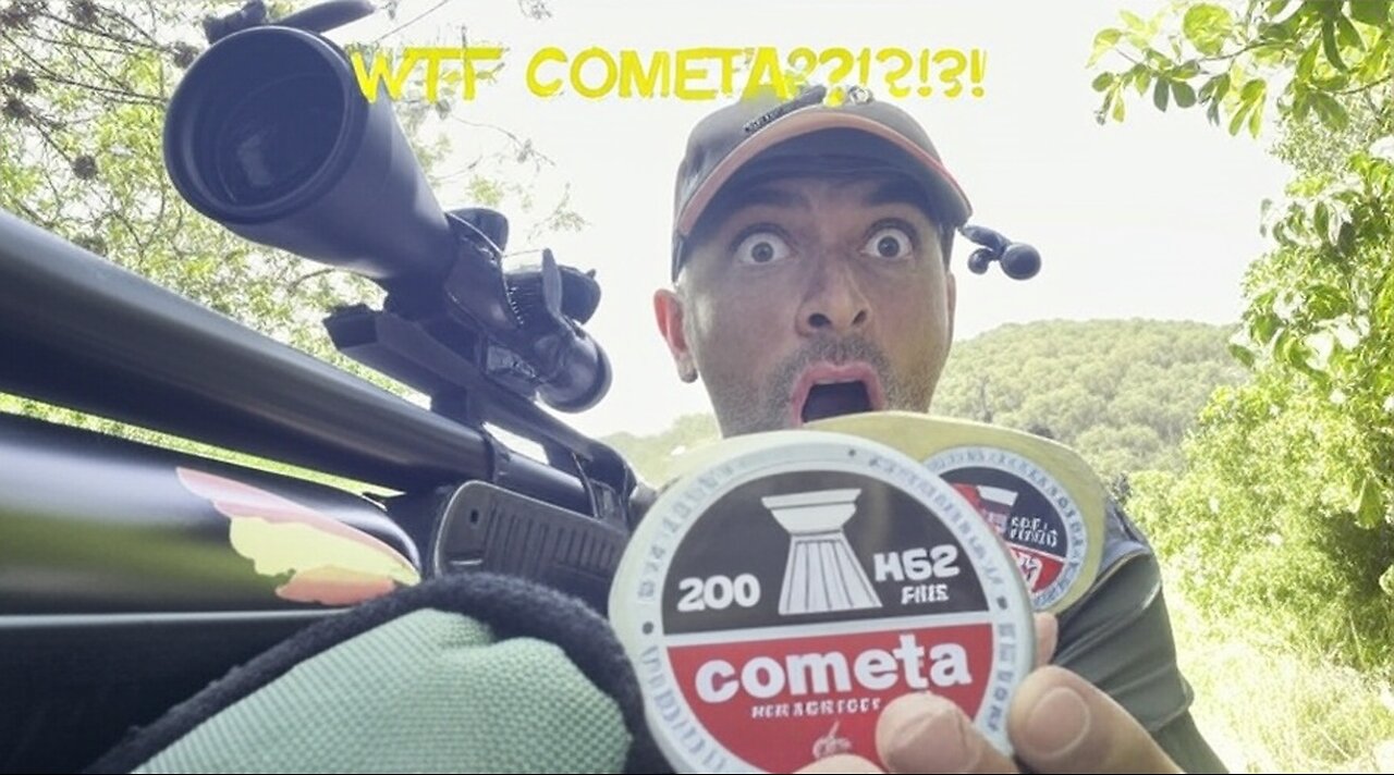 Balines Cometa a 40m con un rifle PCP?! Gracias Armeria Prieto