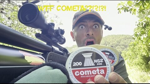 Balines Cometa a 40m con un rifle PCP?! Gracias ‪Armeria Prieto