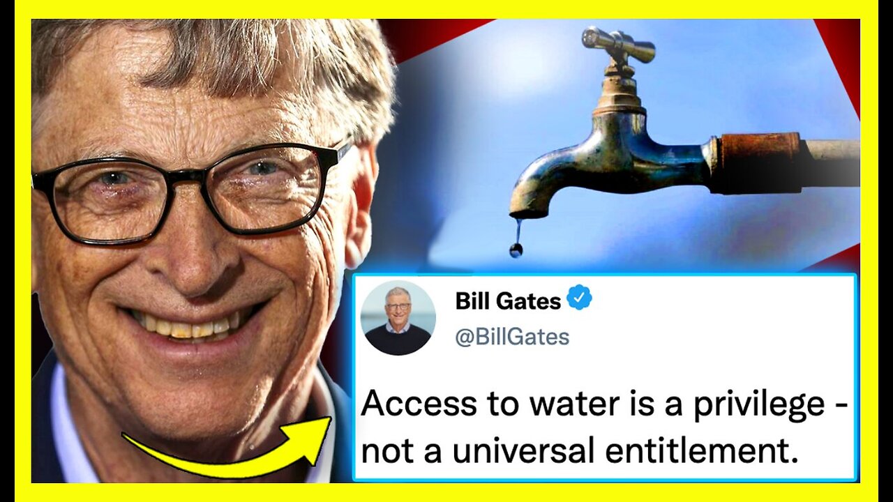 Bill Gates Quietly Seizes Total Control of U.S. Water Supply