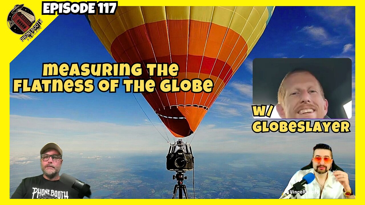Ep.117 Measuring The Flatness Of The Globe W GlobeSlayer Watch Party