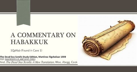 A Commentary on Habakkuk