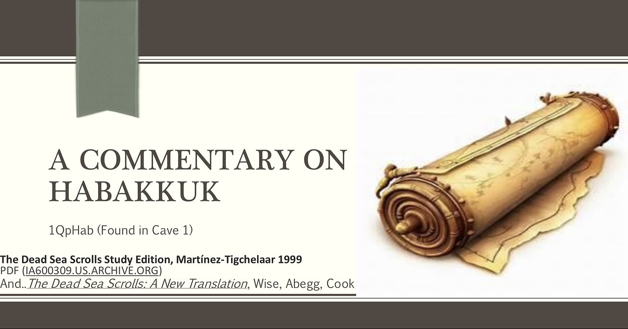 A Commentary on Habakkuk