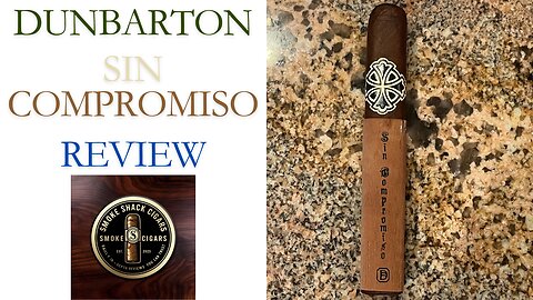 Dunbarton Sin Compromiso Cigar Review + How to Light a Cigar with Cedar Spills!