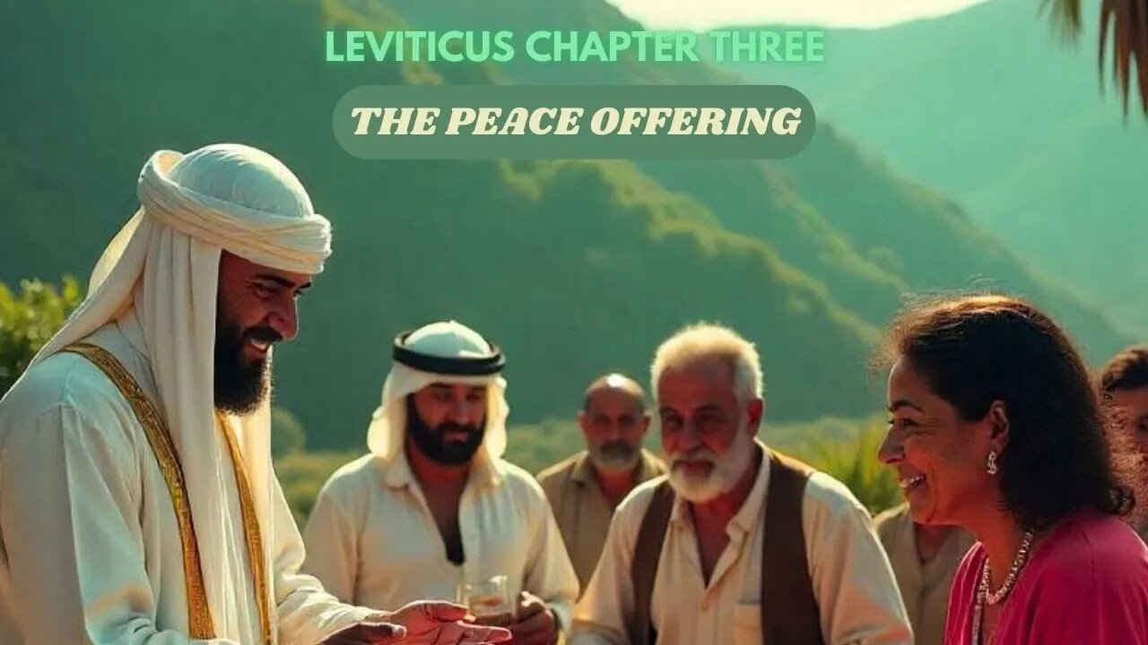 Leviticus Chapter 3 Bible Study: The Peace Offering