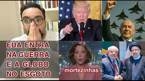 EUA destrói planos do Irã- Globo é desmascarada- Lula abraça o Capeta_HD