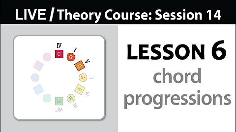 Lesson 6: Chord Progressions (LIVE Session 14)