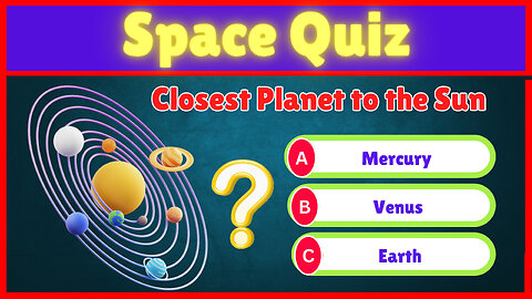 🧠 Space Quiz |Test Your Solar System Knowledge! Part 1 🚀☀️🪐#quiz #quiztime #brainstorming