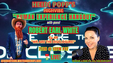 Ep 49 HIGHVIBE HANGOUT guest Robert Earl White