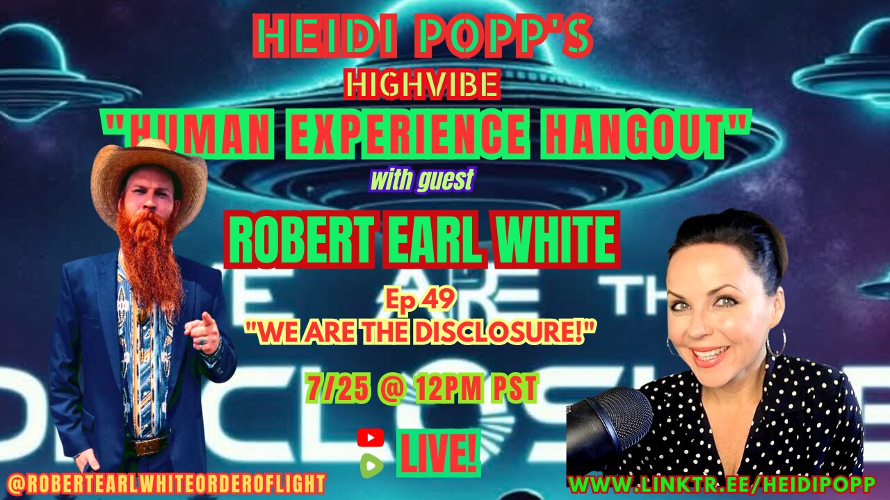 Ep 49 HIGHVIBE HANGOUT guest Robert Earl White