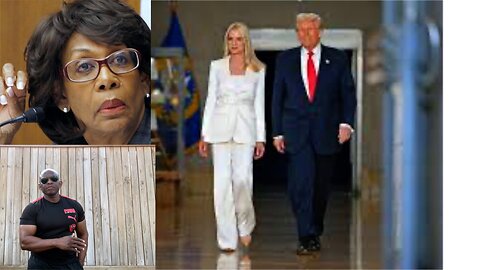 Trump At The DOJ With Pam Bondi: Maxine Waters Says Civil War Is Coming