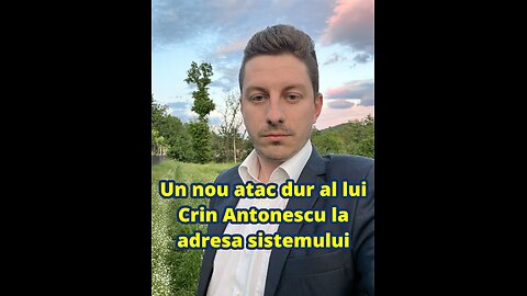 Un nou atac dur al lui Crin Antonescu la adresa sistemului