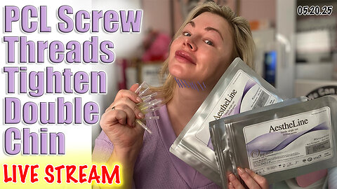 Live PCL Screw threads to Tighten Double Chin! AceCosm.com and code Jessica10 saves you money