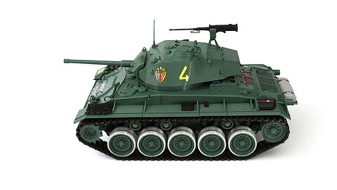 3D printed RC tank M24 Chaffee