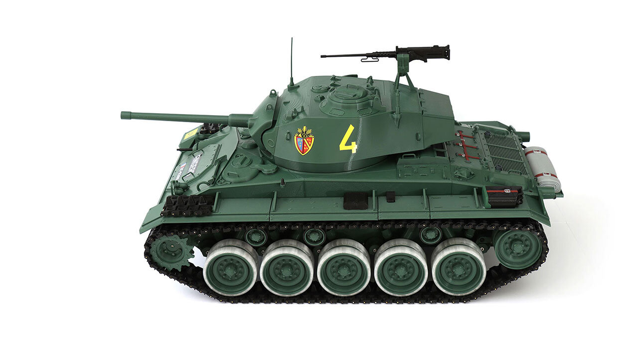 3D printed RC tank M24 Chaffee