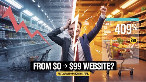2025 Grocery Store Website $99! COD + Dynamic Pricing | Grow Sales Fast - Code With Bitwizards