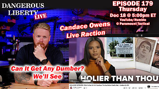 Dangerous Liberty Live: Candace Owens Mystery Source- The Fort Huachuca Plot To End Charlie Kirk