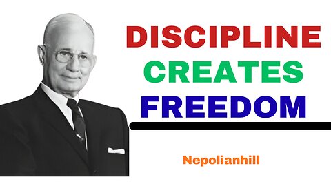 🔥 Discipline Creates Freedom: Nothing Else Will 🔥
