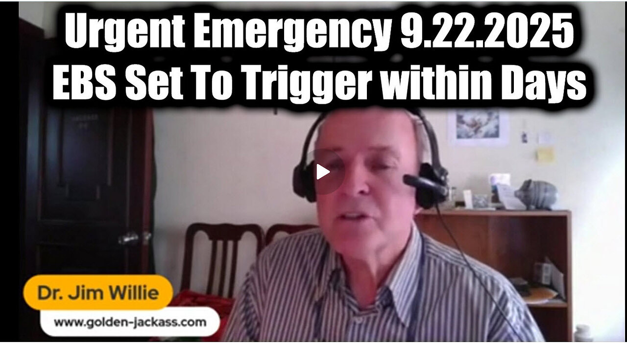 Urgent Emergency 9.22.25 - EBS Set To Trigger Within Days