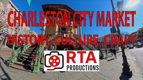 Charleston City Market Where History, Culture, and Craft Come Together: VHS/8mm to DVD/USB Transfers