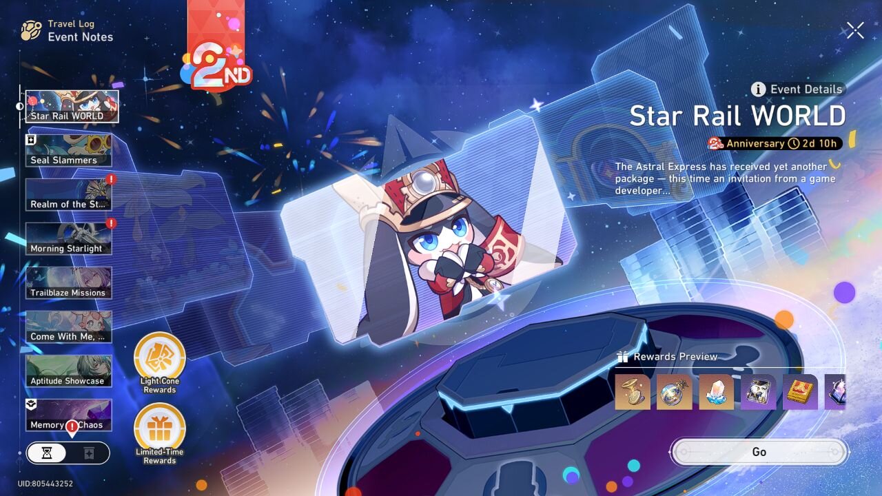 Star Rail WORLD Event - Honkai: Star Rail (HSR) - Version 3.2 - Part 3