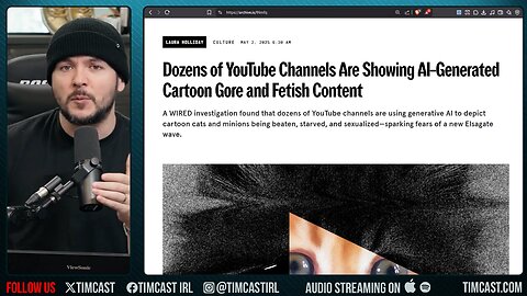 Youtube SHOULD BAN Brian Tyler Cohen & David Pakman For Manipulating The Algorithm With TRUMP SLOP