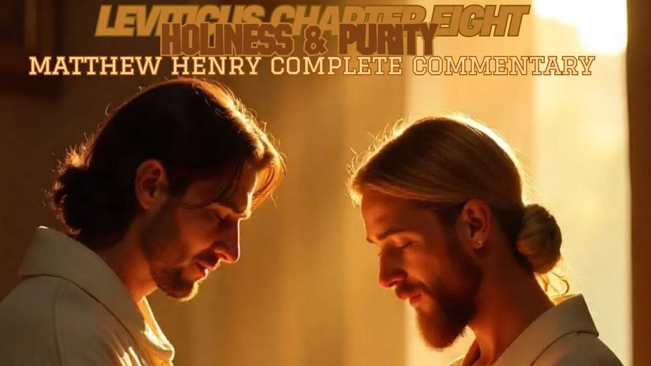 Leviticus Chapter 8 Matthew Henry Complete Commentary