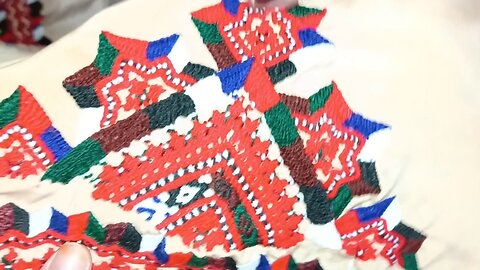 5 Star Balochi Doch Needle Stitchs tutorial
