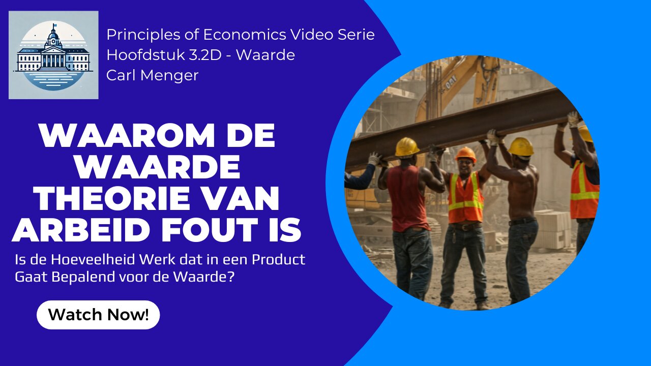 Principles of Economics van Carl Menger H3.2D - De Subjectiviteit van Waarde