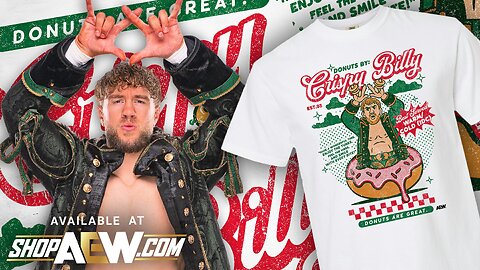 AEW’S “Crispy Billy” Shirt for Will Ospreay Is TRULY AWFUL! #shorts