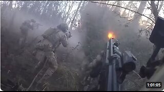 Ukraine War - Ukrainian Scouts Storm Russian Trenches On The Eastern Front • Helmet Cam Combat
