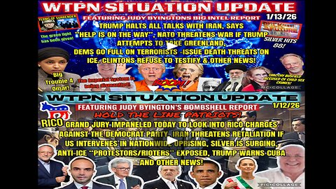 SHituation UPDate - 1/13 & 1/12 2026 [NATO threatens war if Trump takes Greenland]