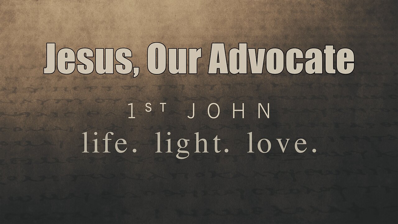 CFC Sunday Sermon - March 30, 2025 - Jesus, Our Advocate