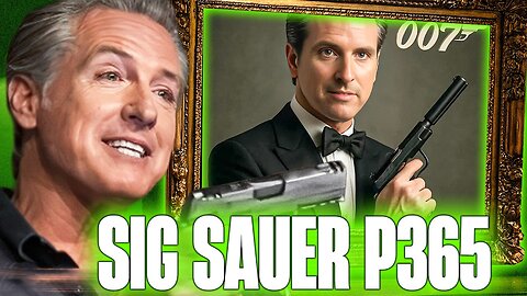 Shawn Ryan Gifts Gavin Newsom a California Compliant SIG Sauer P365 X-Macro