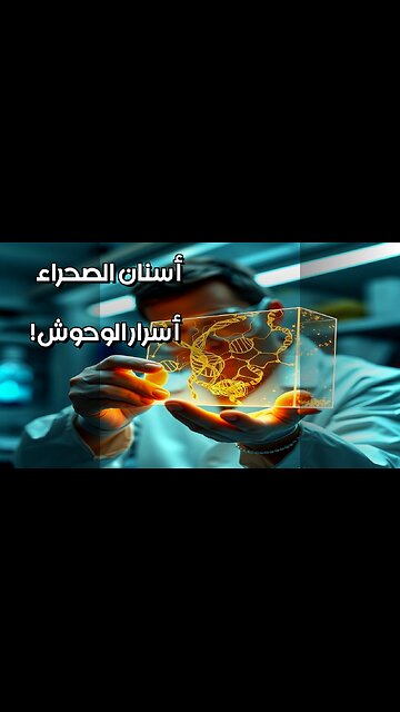 أسنان الصحراء هل تكشف أسرار الوحوش؟ #مقاطع_قصيرة