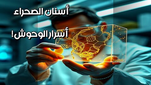 أسنان الصحراء هل تكشف أسرار الوحوش؟ #مقاطع_قصيرة