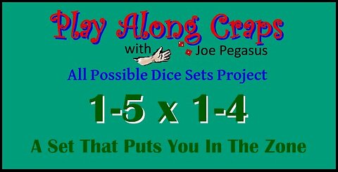 1.5 x 1.4 Dice Set On Hard Table