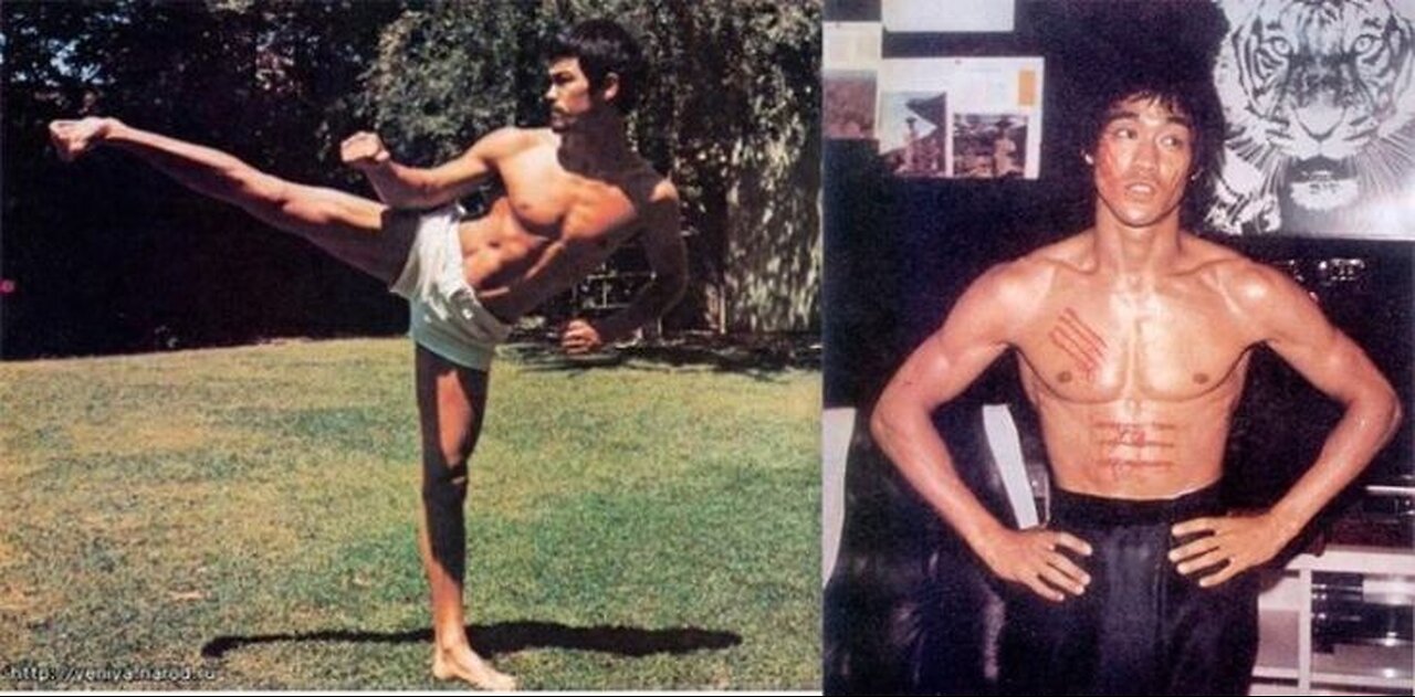 Cross kick Studio Films Bruce Lee