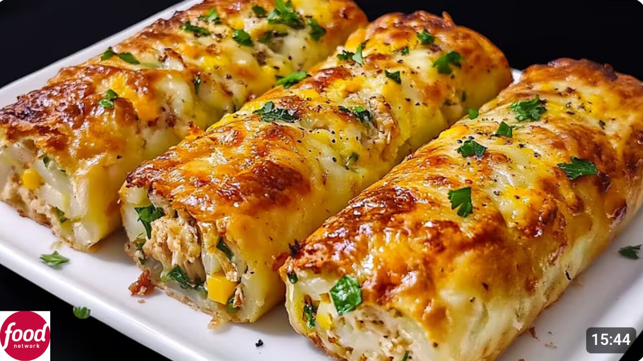 Just mix 3 eggs and potatoes! This dish will impress everyone immediately!