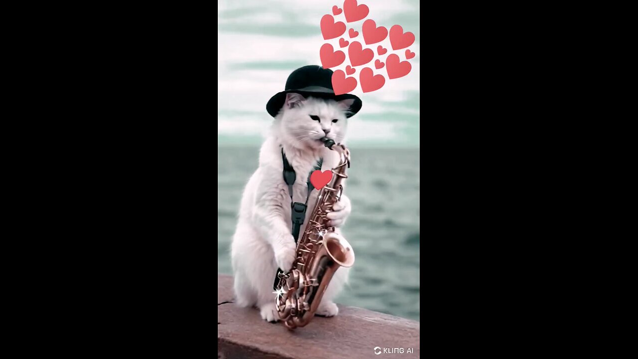Paws and Harmony: The Musical Cat Maestro