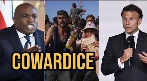 David Lammy runs away, shooting at Gaza aid distribution, France warns of sanction