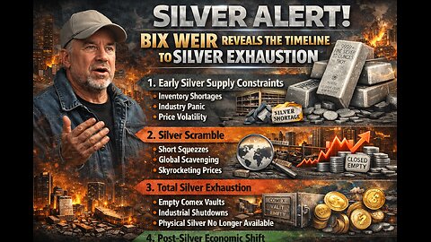 SILVER ALERT! Bix Weir Reveals the Timeline to Silver Exhaustion