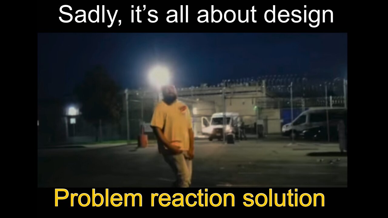 “Sadly, it’s all by design: Problem → Reaction → Solution. 🤦‍♂️🤯🤬 Straight out of the overlords’ playbook.”