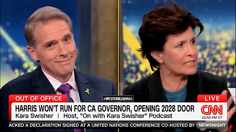 Scott Jennings BEGS Democrats To Nominate Kamala, Then Gives Kara Swisher The 'Scott Jennings Face'