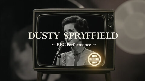 Dusty Springfield ~Motown Magic – “Nowhere To Run” Live 1967 BBC Portrait Format